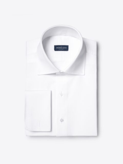 Shop Thomas Mason Goldline White Fine Twill