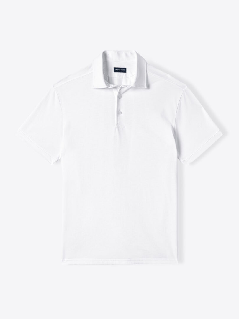 White Japanese Cotton T-Shirt Jersey 