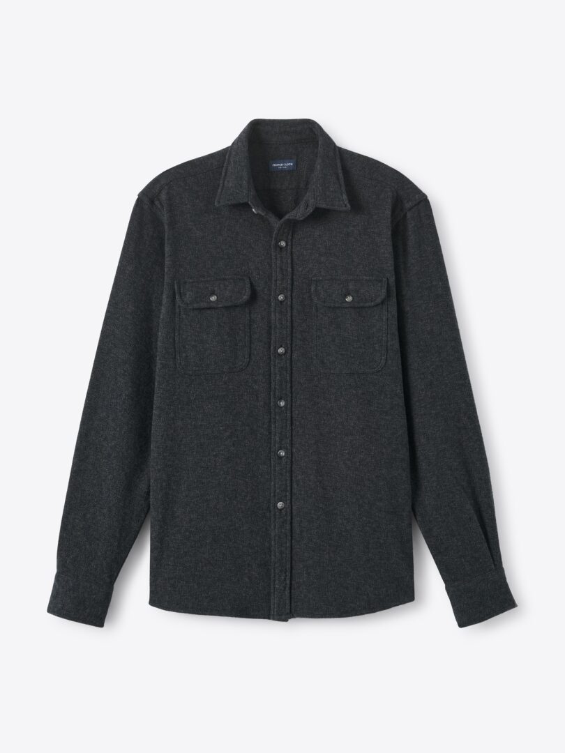 Japanese Charcoal Low Twist Twill 