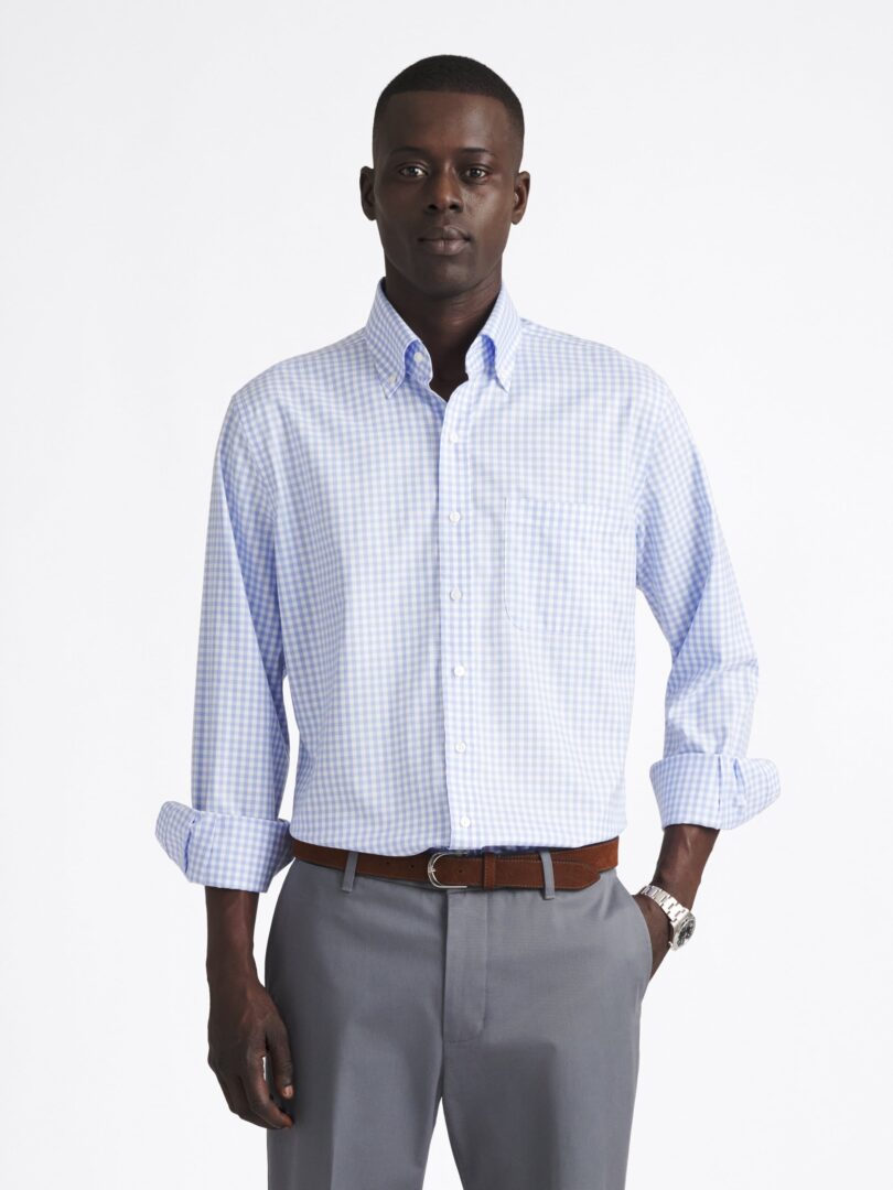The Non-Iron Button Down Detail