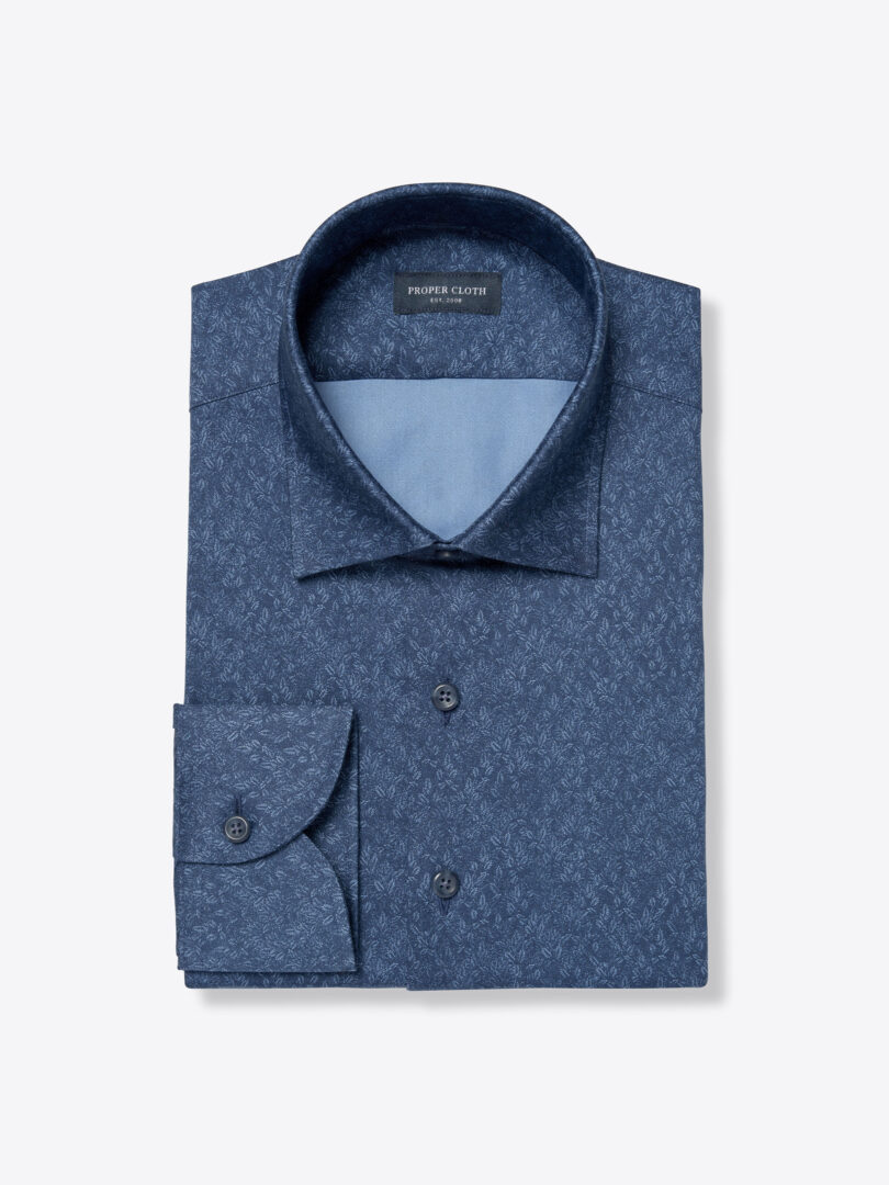 The Micro Print Business Casual Shirt Product