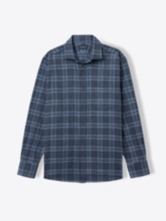 niceness K.Pollen Mix Plaid Beach Shirt