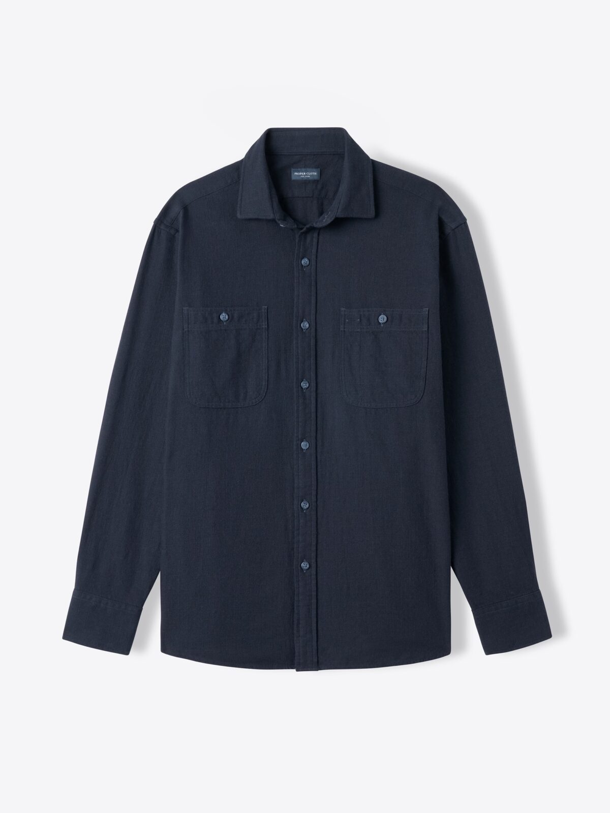 シャツ/ブラウス(長袖/七分) todayful Halfsleeve Dress Shirts The Jackson Shirt in Navy