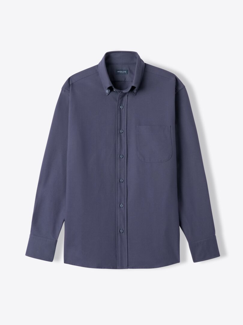 American Pima Navy Oxford Cloth 