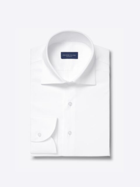 Shop White Performance Blend Twill