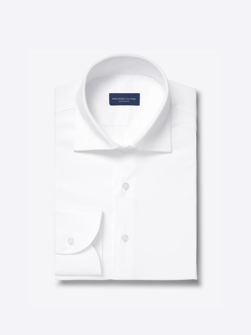White Performance Twill Product Image