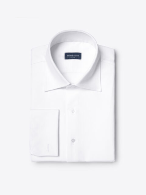 Shop Thomas Mason Wrinkle-Resistant White Twill