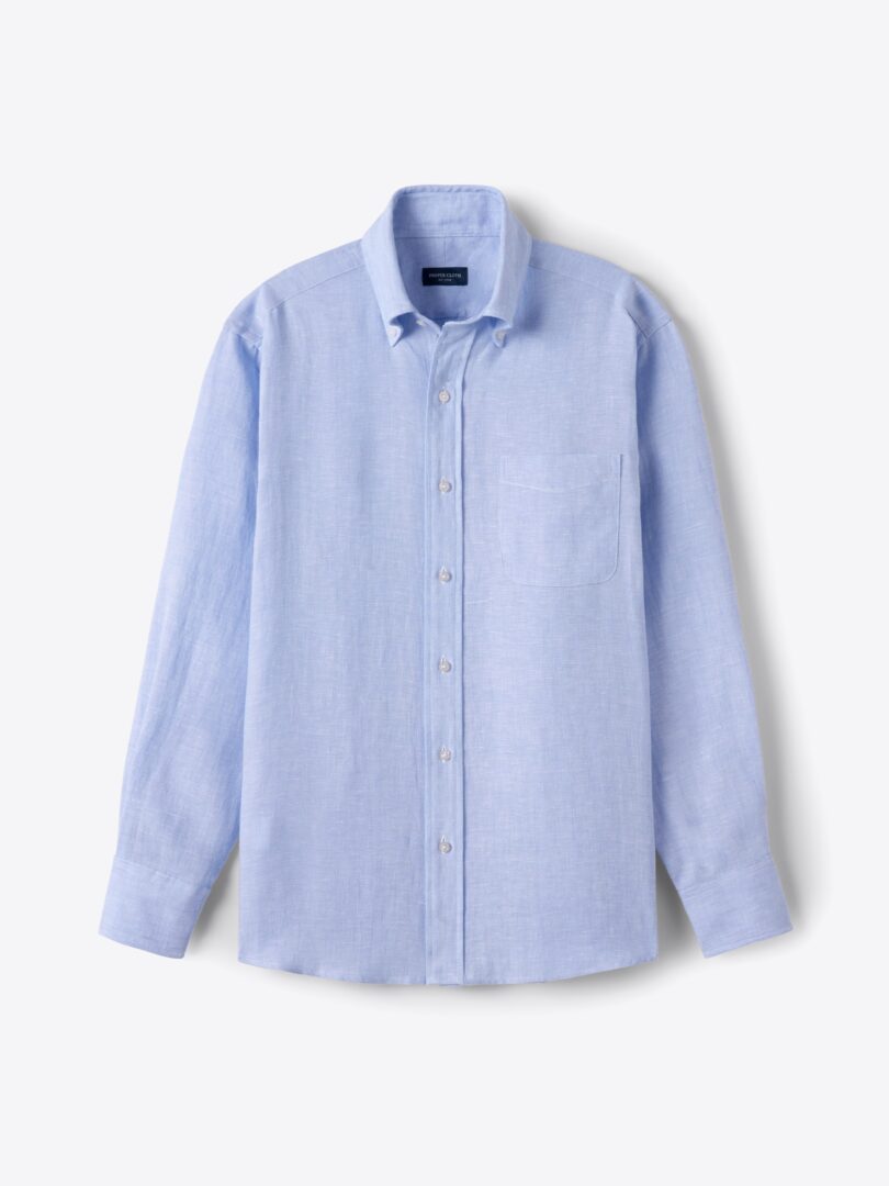 Baird McNutt Light Blue Irish Linen Shirts by Proper Cloth