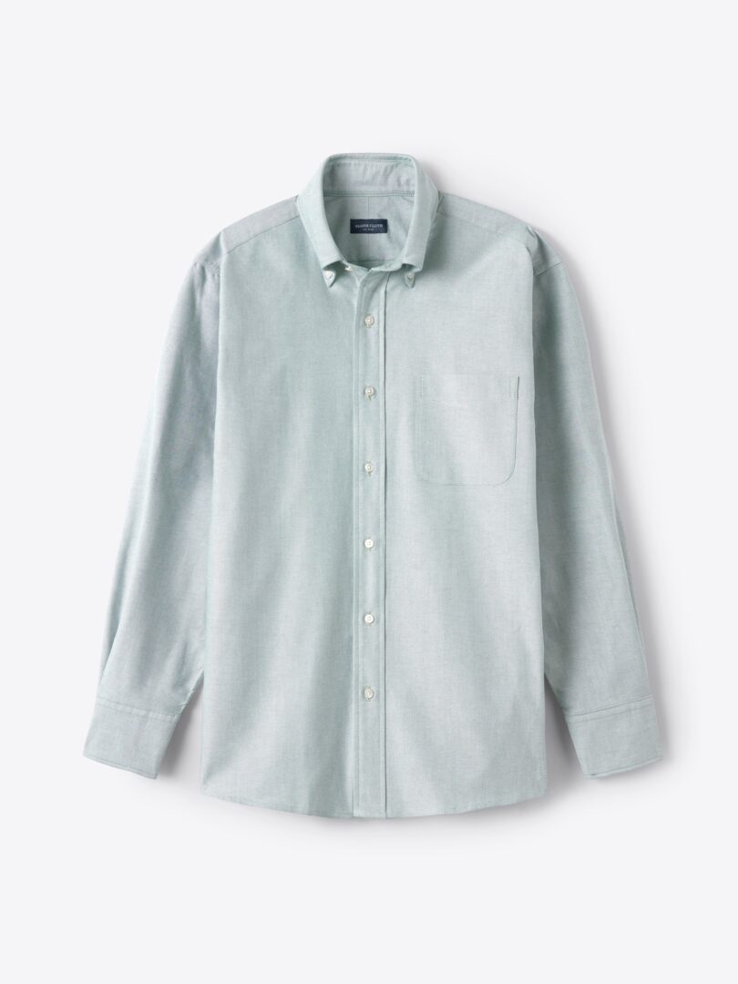 Clark Evergreen Oxford Cloth Button Down Product Image