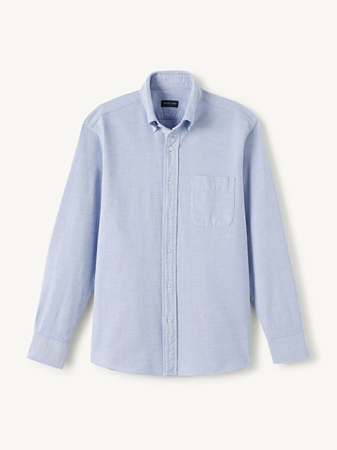 The Clark Oxford Cloth Button Down in Light Blue