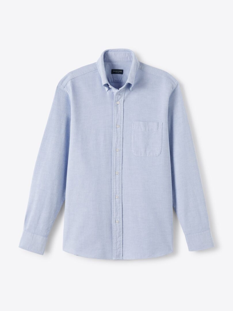 Washed Blue Lightweight Oxford Product Image