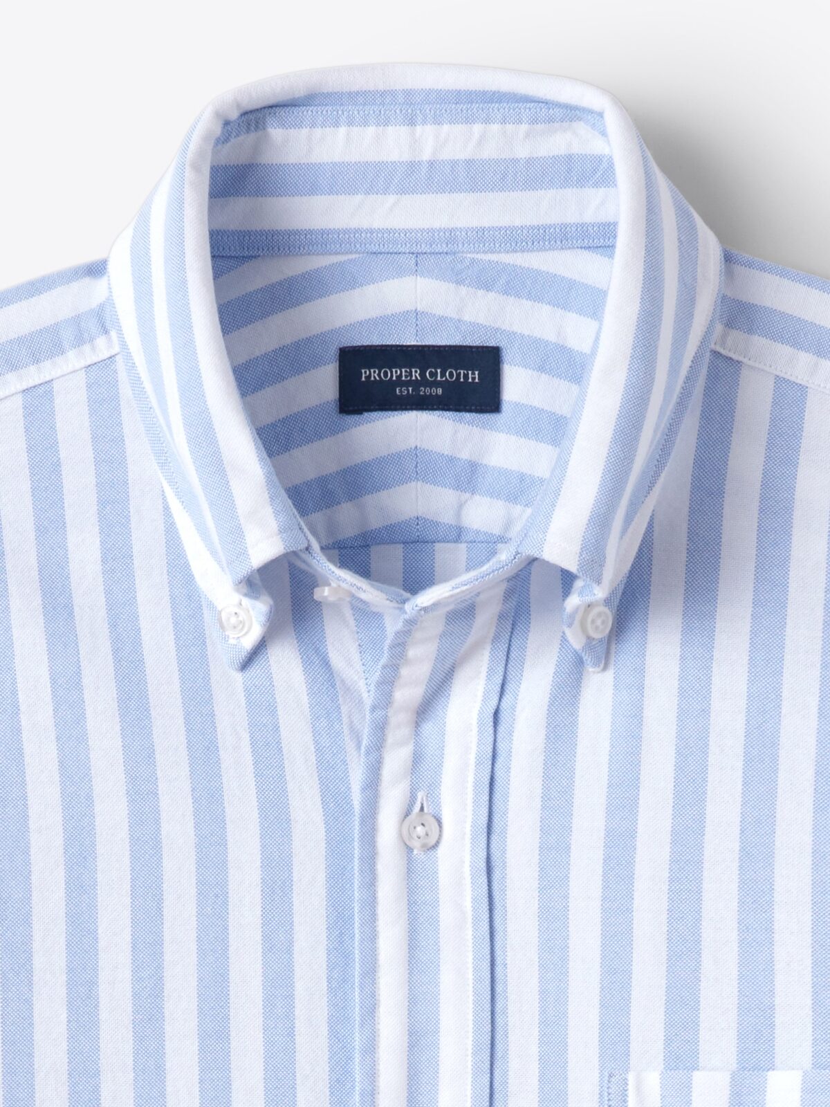 Light Blue Oxford Cloth Shirt by Proper Cloth