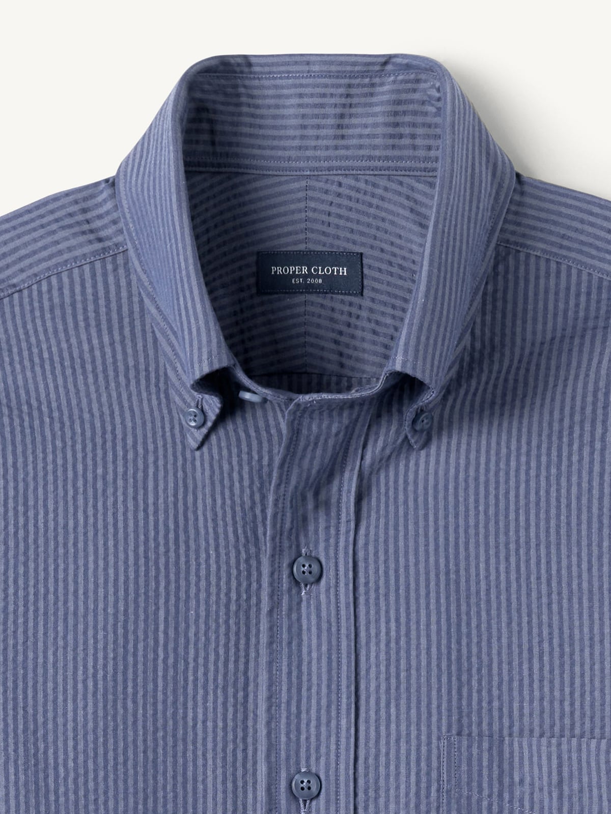 dusty blue dress shirt men Men's Slim Fit Blue Dress Shirt Size N2 main image 1