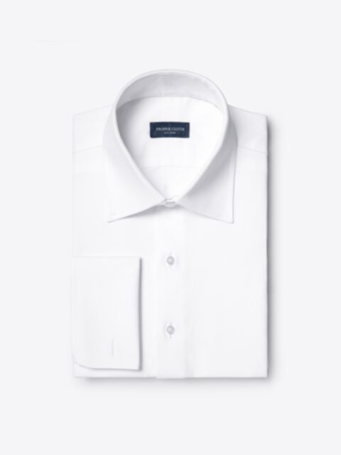 Shop Thomas Mason Wrinkle-Resistant White Twill