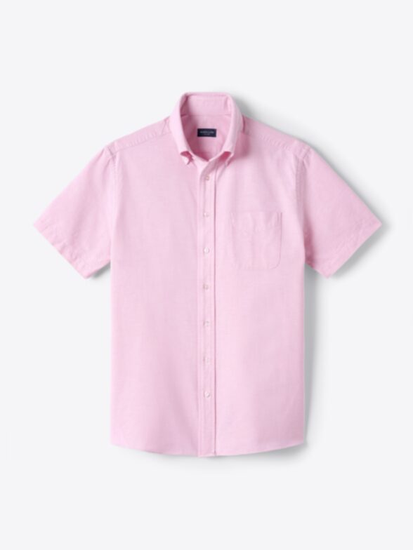 Washed Pink Lightweight Oxford Product Image