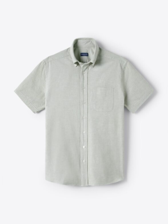 Washed Sage Lightweight Oxford Product Image