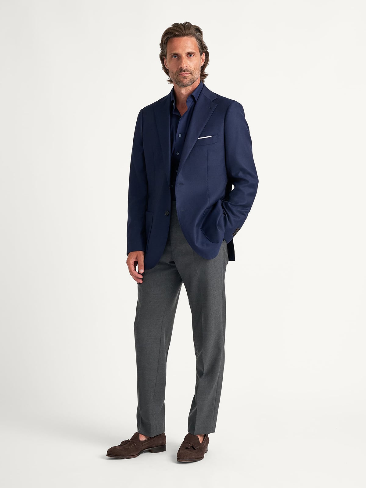 The Non-Iron Shirt in Navy