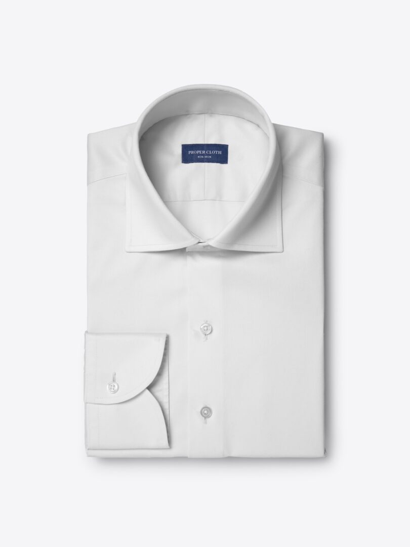Non-Iron Light Grey Twill 