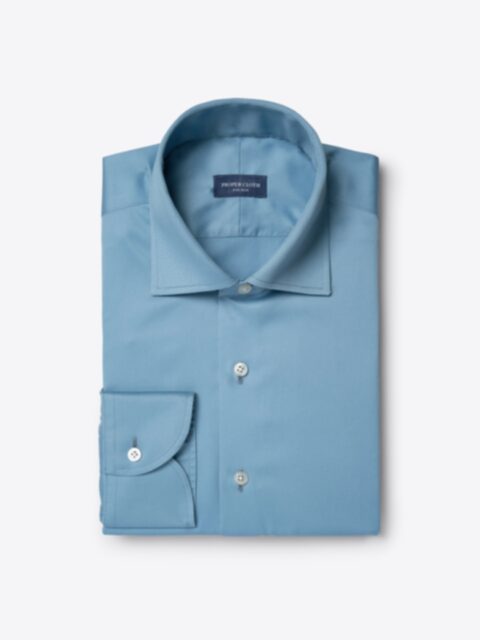 Shop Non-Iron Atlantic Blue Twill