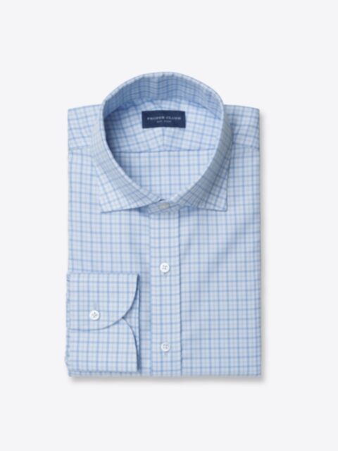 Shop Mayfair Wrinkle-Resistant Blue Multi Check