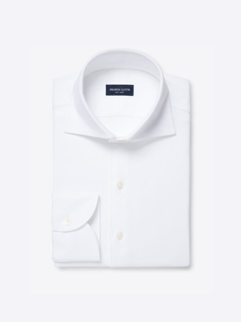 Thumb Photo of Amalfi White Stretch Pique
