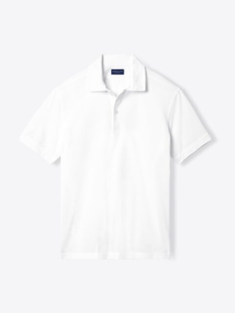 Shop Sullivan White Easy Care Knit Pique
