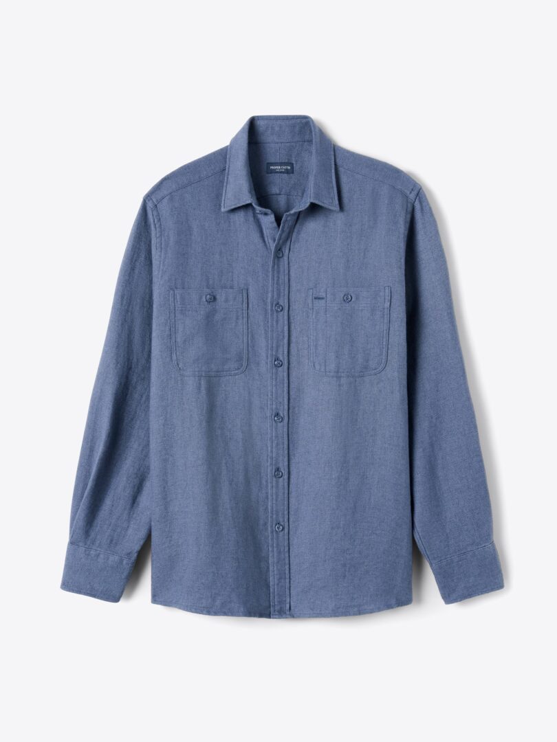Japanese Washed Slate Heavy Rustic Linen 