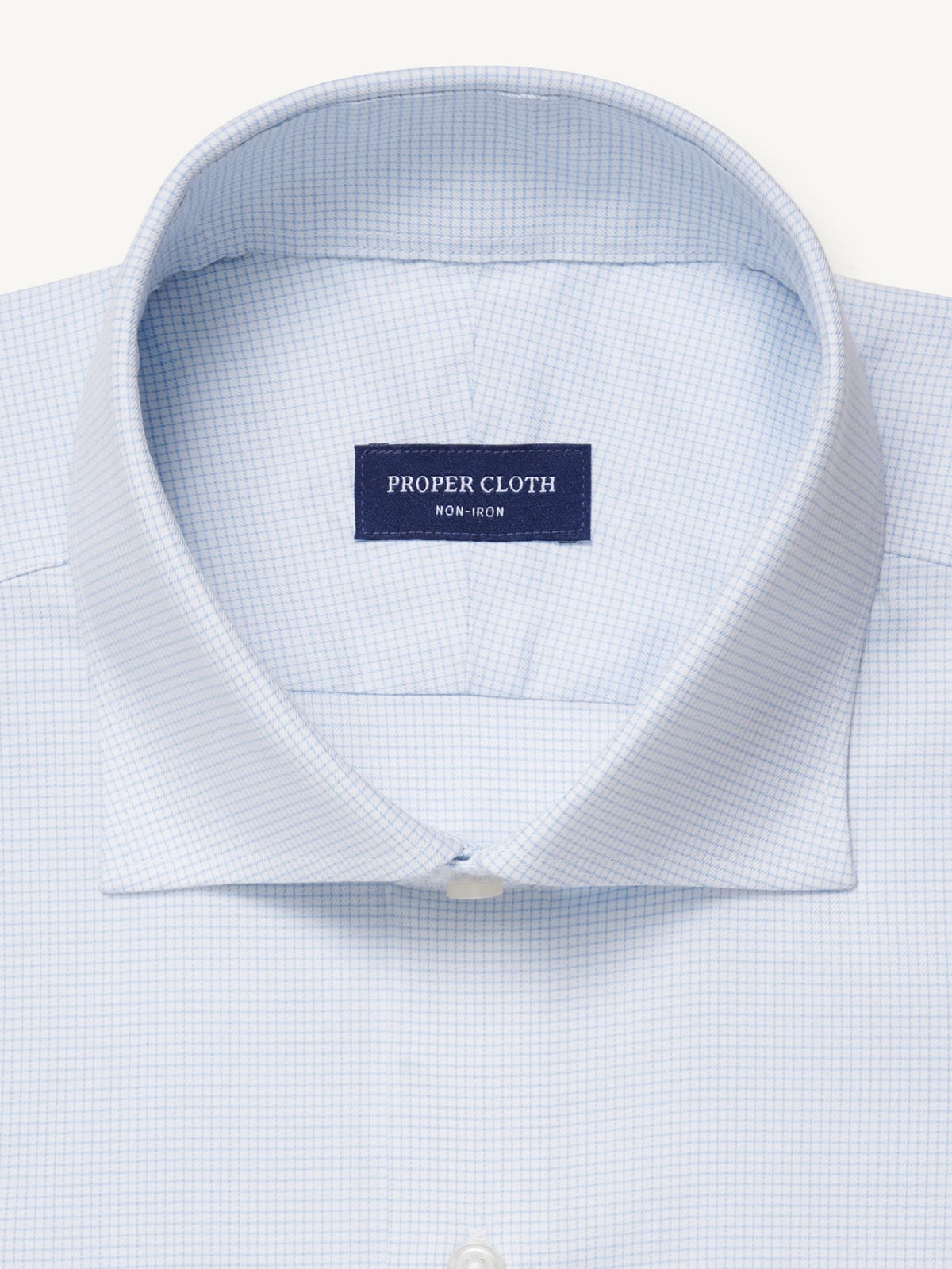 grant slim-fit non-iron dress shirt Easy-Care Lavender Graph Check Custom Dress Shirt main image 1