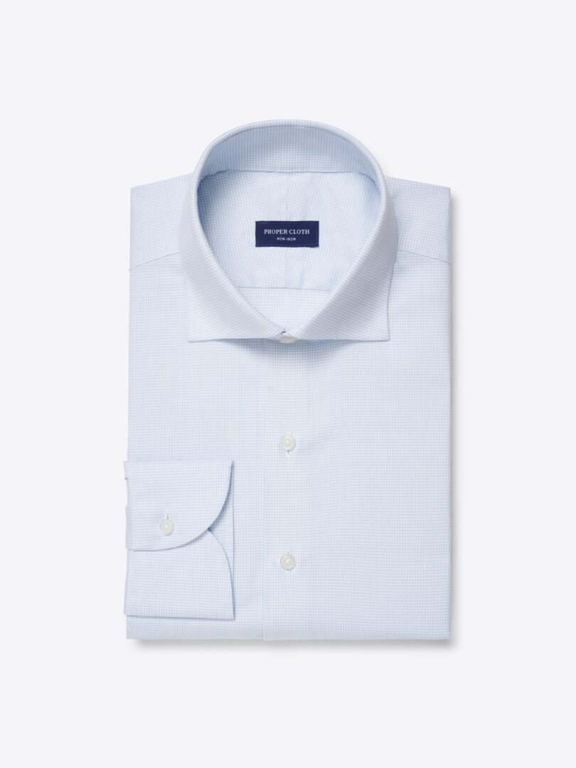 slim fit dress slacks Wrinkle-Free Dress Shirt White | For Occasions When You Can't Untuck main image 1