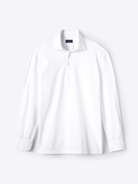 Shop Sullivan White Easy Care Knit Pique