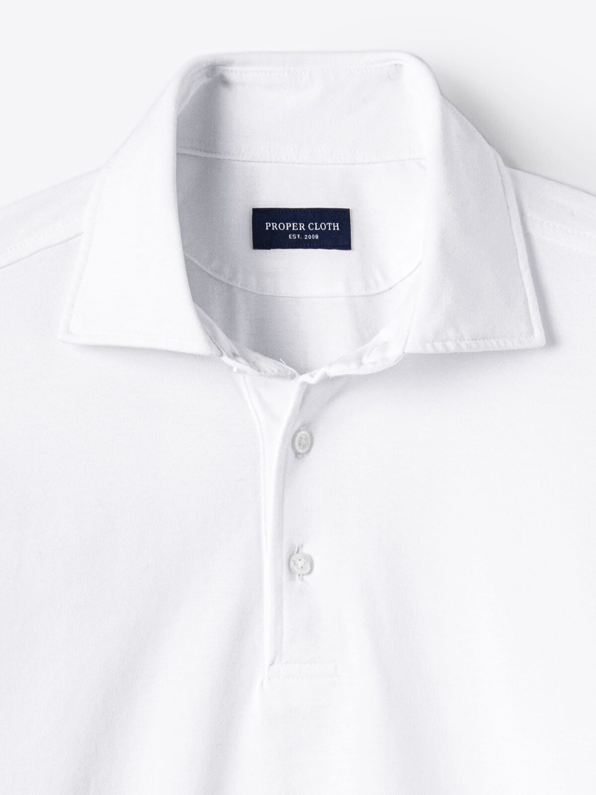 polo easy care dress shirt Sullivan Light Grey Easy Care Long Sleeve Polo Shirt