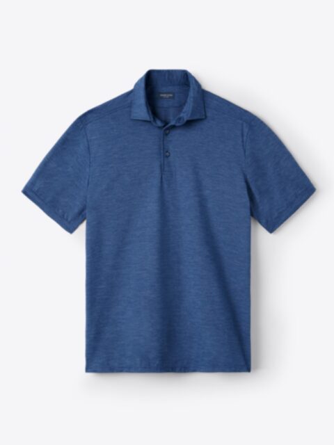 Shop Italian Ocean Melange Performance Jersey