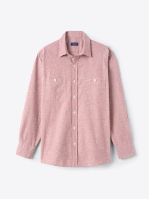 Shop Portuguese Red Brushed Chambray