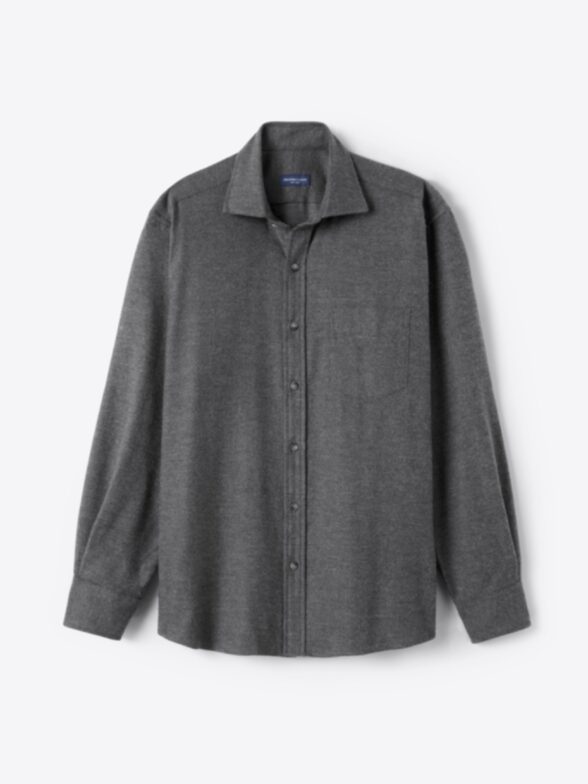 Canclini Charcoal Herringbone Beacon Flannel Product Image