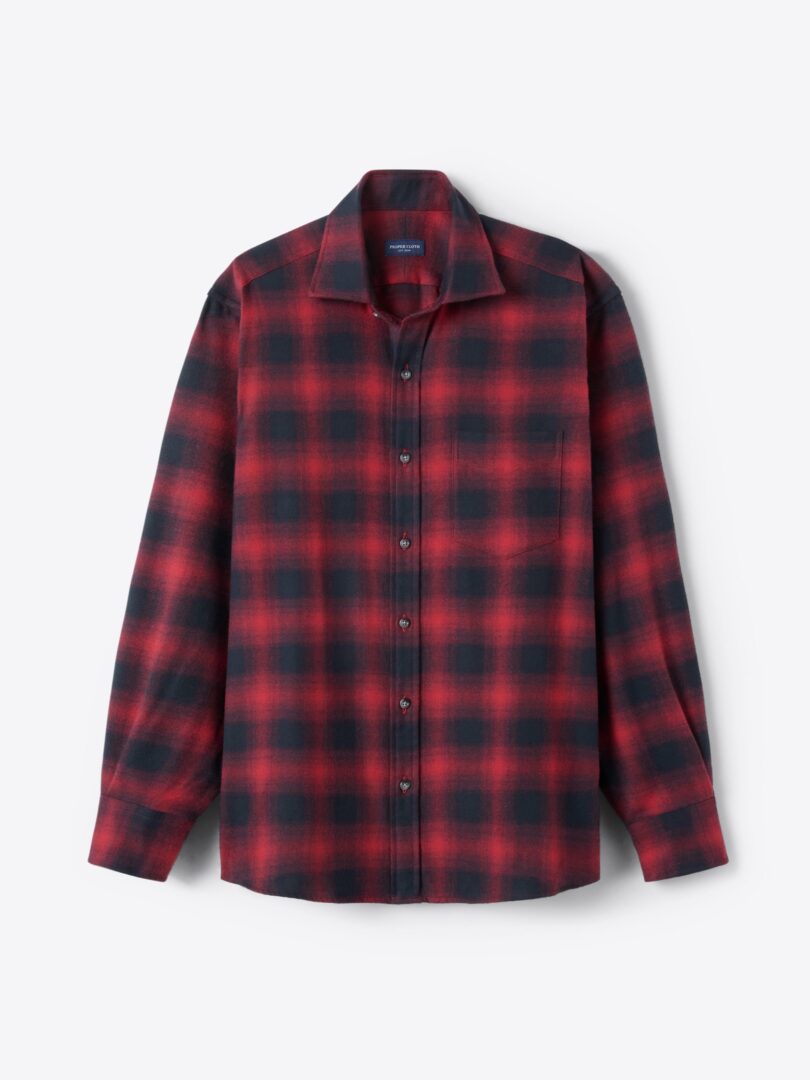 Canclini Scarlet Ombre Plaid Beacon Flannel Product Image