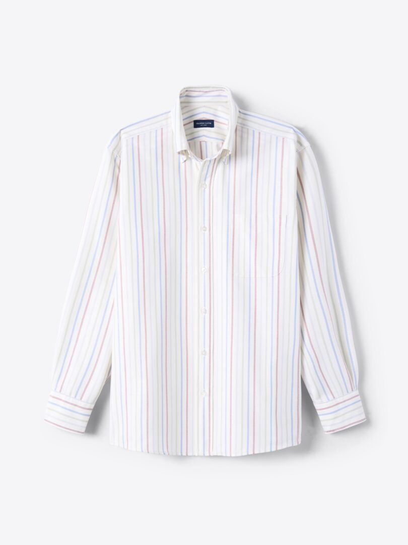 American Pima Fun Stripe Oxford Product Image