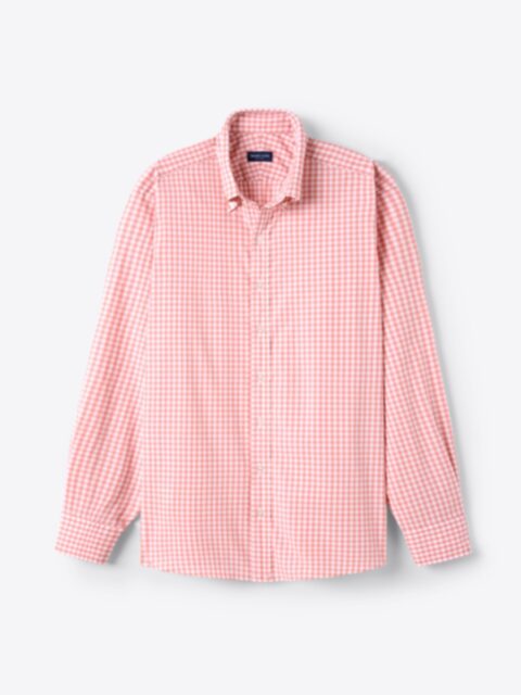 The Seabrook Gingham Button Down in Light Blue The Seabrook Gingham Button Down in Light Blue