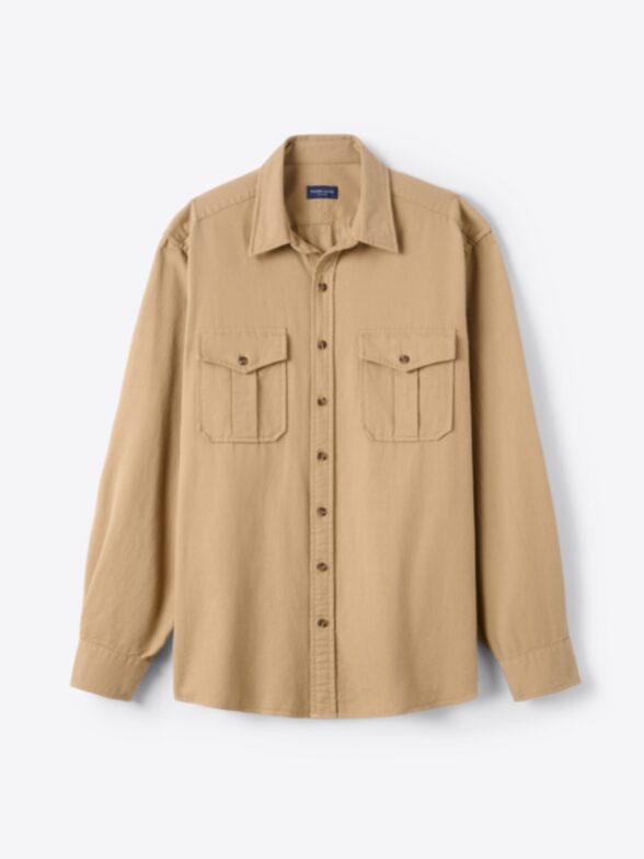 Thumb Photo of Japanese Camel Cotton Selvedge Twill