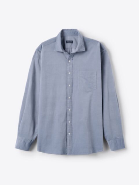 Shop Graham Slate Stretch Pincord Corduroy