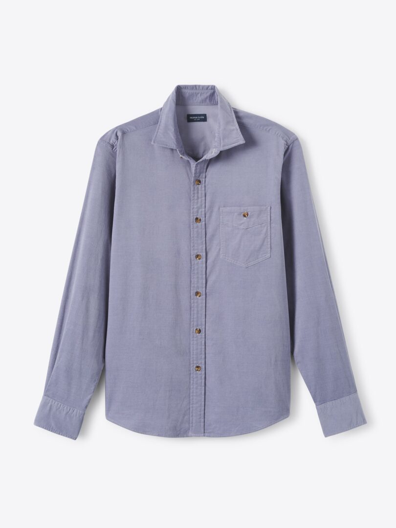Graham Slate Stretch Pincord Corduroy 