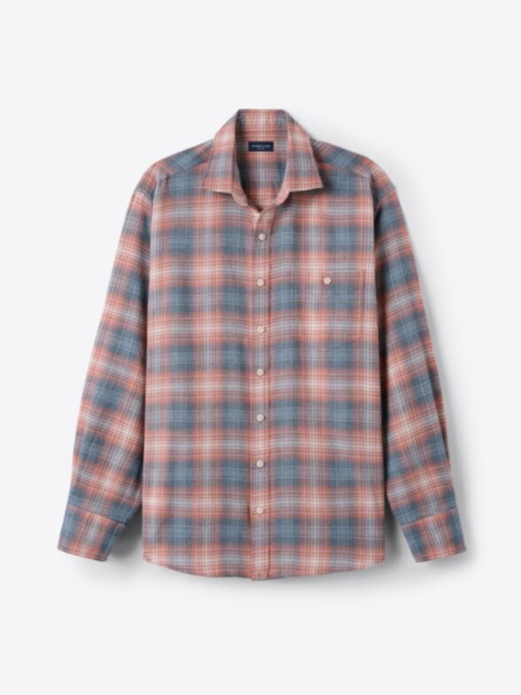 Men’s Satoyama Slate Salmon and Sky Plaid Thumb