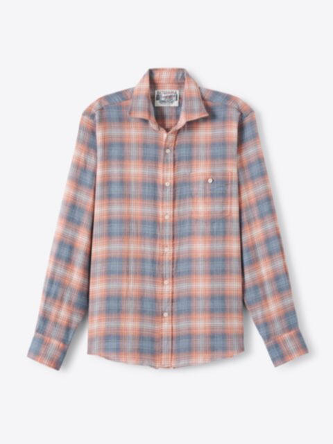 Suggested Item: Satoyama Slate Salmon and Sky Plaid