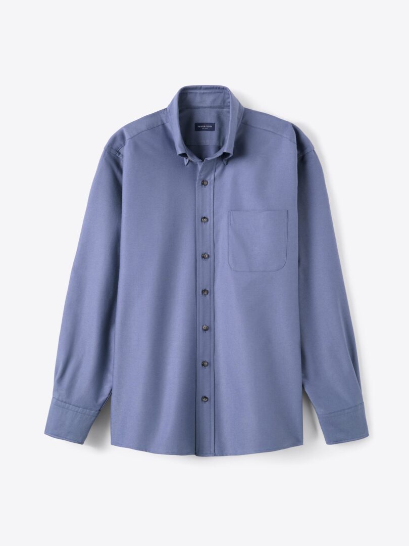 Clark Slate Oxford Cloth Button Down Product Image