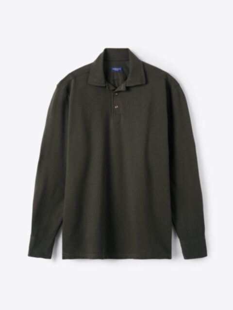 Shop Canclini Pine Easy Care Knit Pique