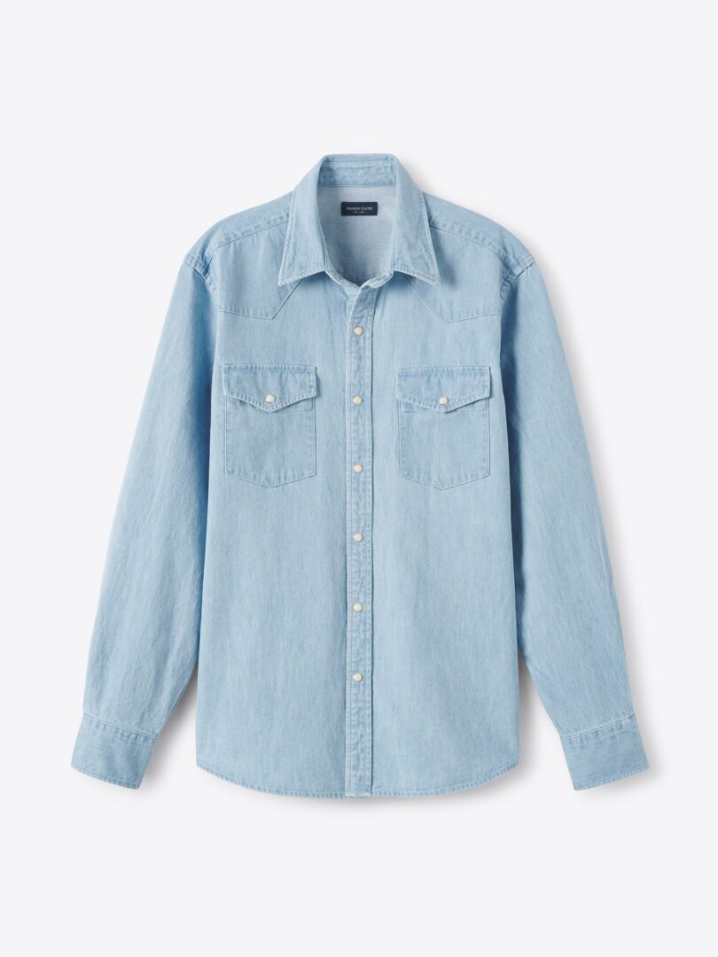 Berto Extra Light Wash Heavyweight Slub Denim 