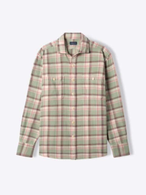 Shop Jackson Faded Green and Rose Country Plaid