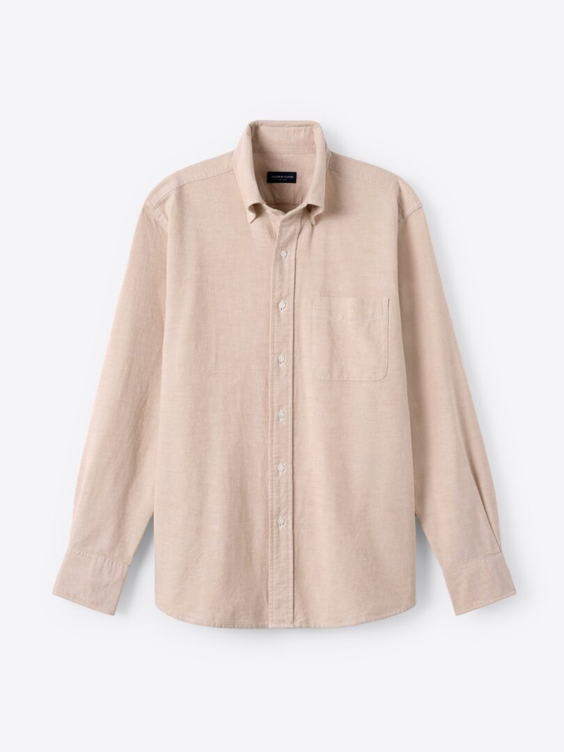 Washed Gold Lightweight Oxford Product Image