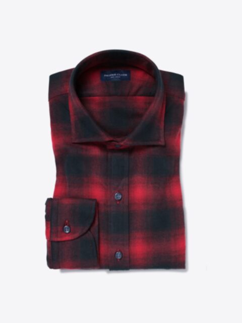 Shop Canclini Scarlet Ombre Plaid Beacon Flannel