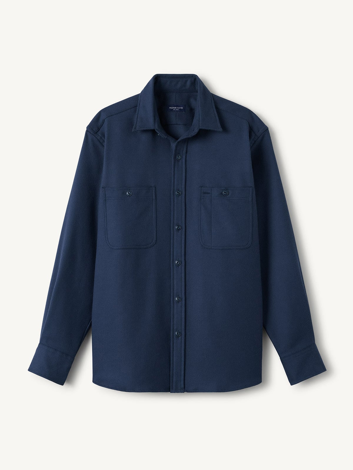 The Blanket Overshirt in Navy