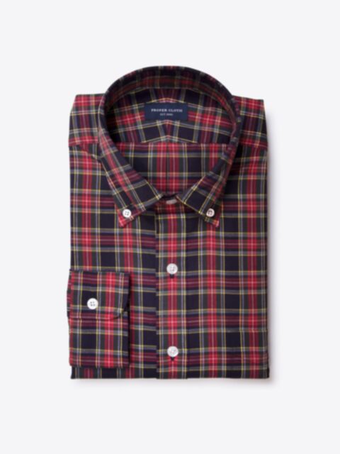 Shop Red Navy Stewart Tartan